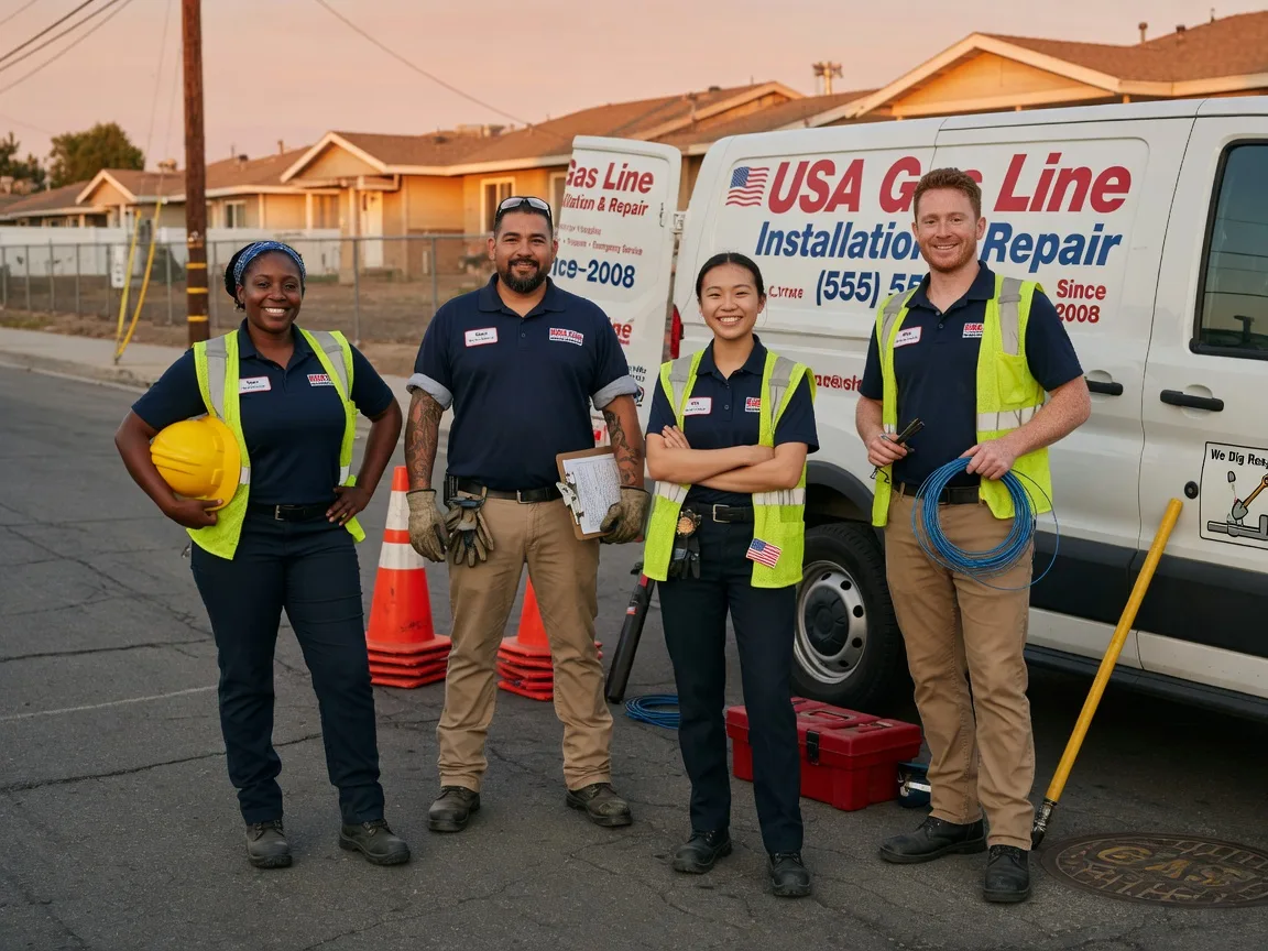 Gas Line Installation company in New Market, IA